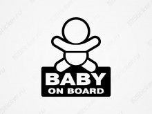 Автонаклейка Baby on Board