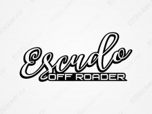 Наклейка - Escudo Off Roader