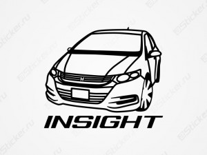 Наклейка - Honda Insight