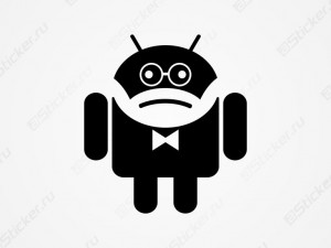 Наклейка - Android Фрейд