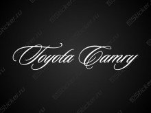 Наклейка - Toyota Camry