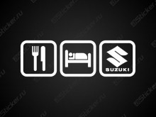 Наклейка для Suzuki