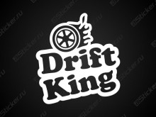 Наклейка "Drift King"