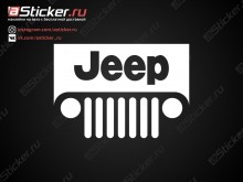 Наклейка на Jeep